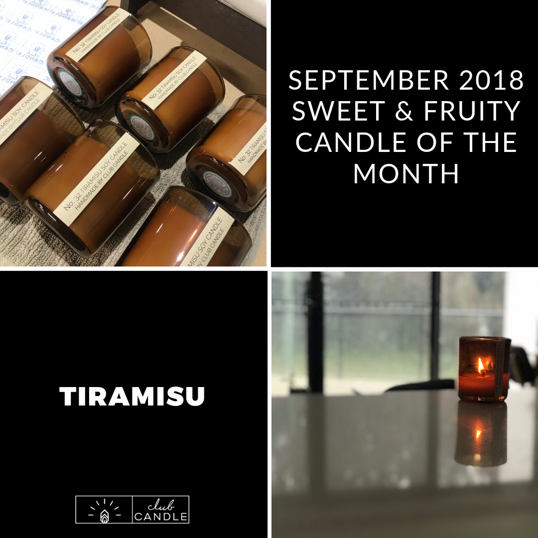Candle of the Month – Tiramisu