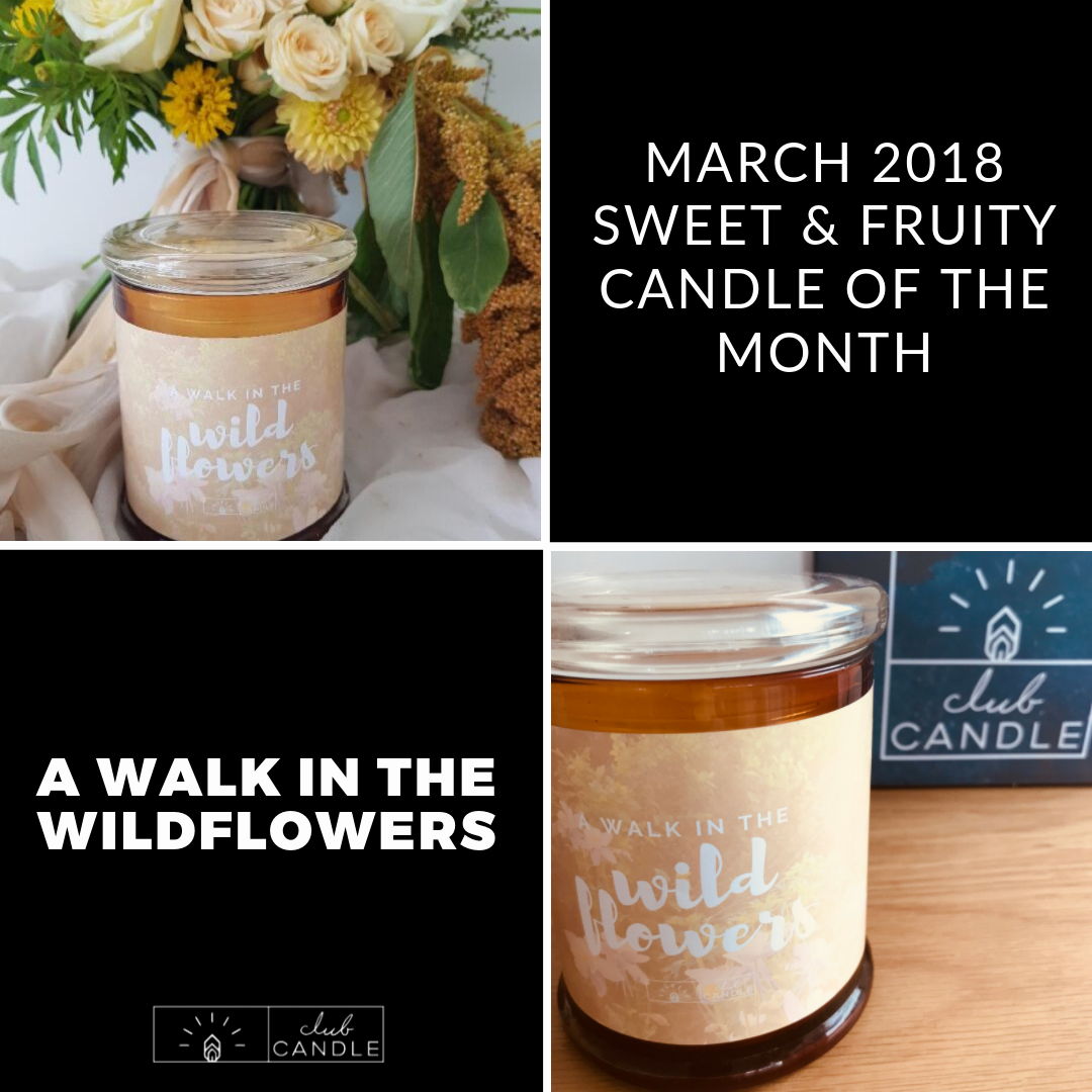 Candle of the Month – Walk in the Wildflowers