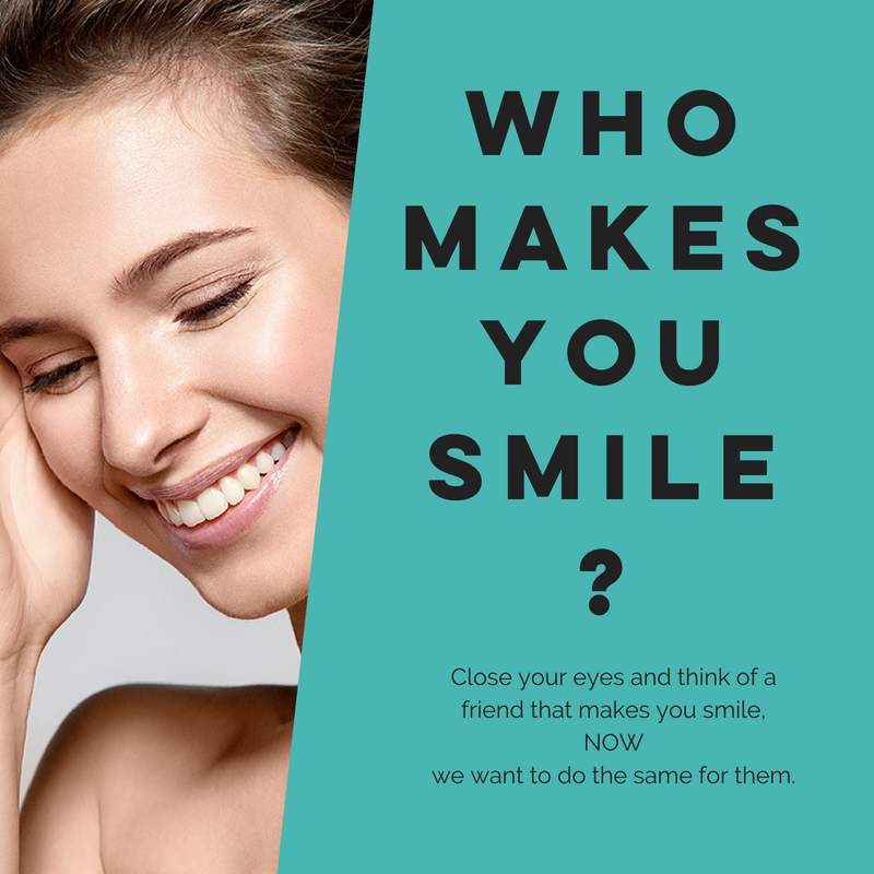 WHO MAKES YOU SMILE?