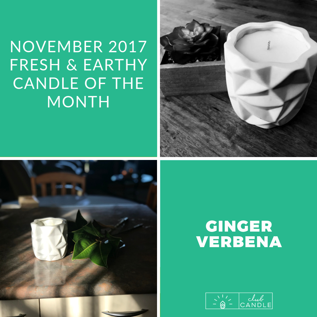 Candle of the Month – Ginger Verbena