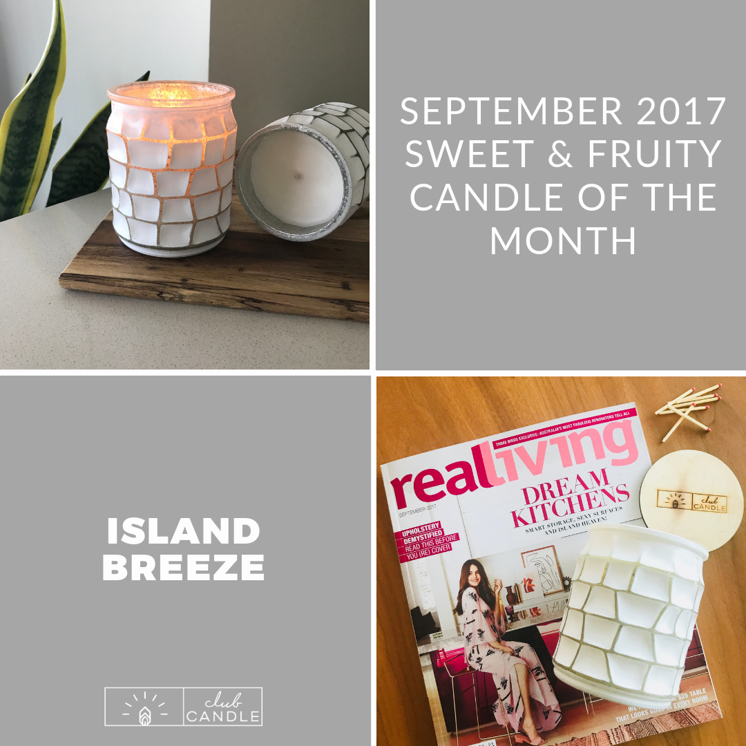 Candle of the Month – Island Breeze