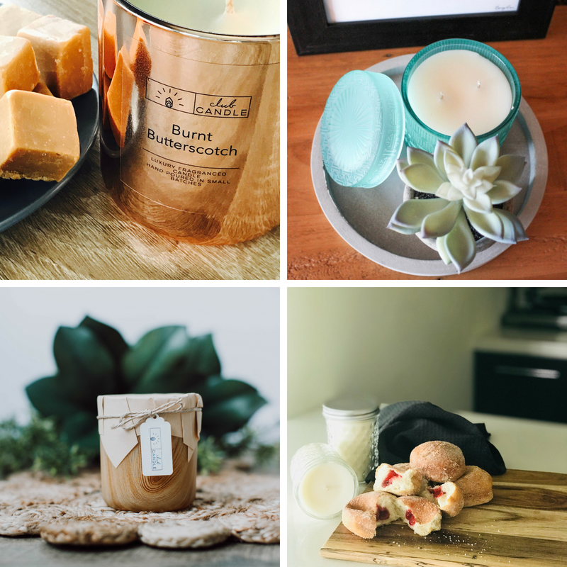 Take a look at our Past Sweet and Fruity Candles of the Month