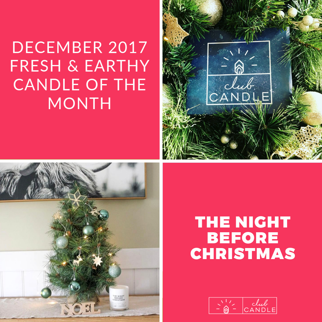 Candle of the Month – The Night Before Christmas
