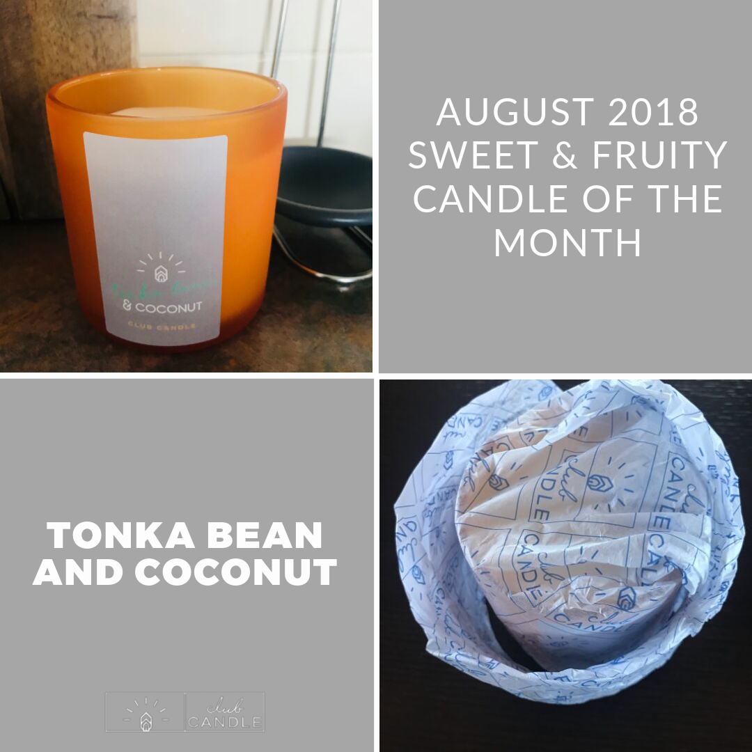 Candle of the Month – Tonka Bean and Coconut