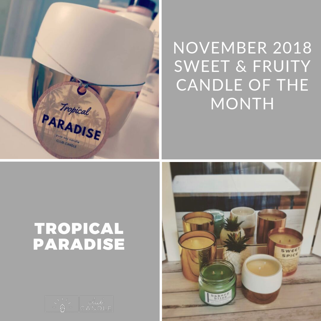 Candle of the Month – Tropical Paradise