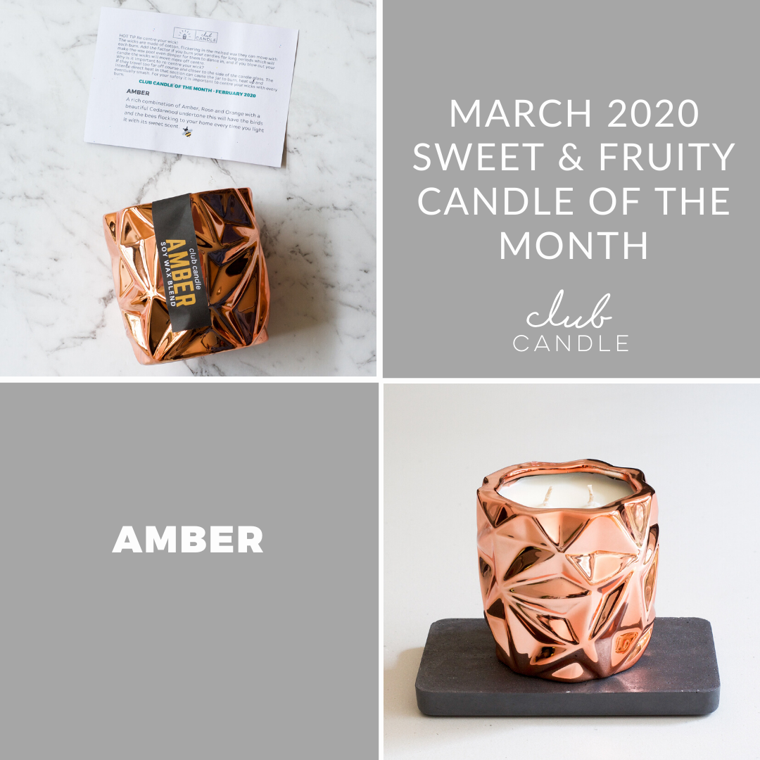 Candle of the Month – Amber