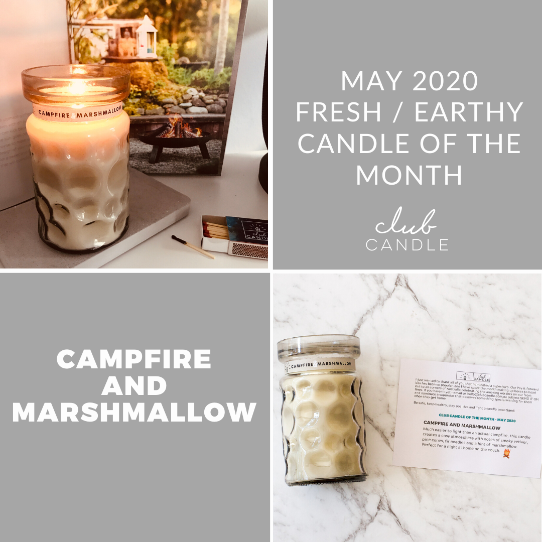 Candle of the Month – Campfire and Marshmallow