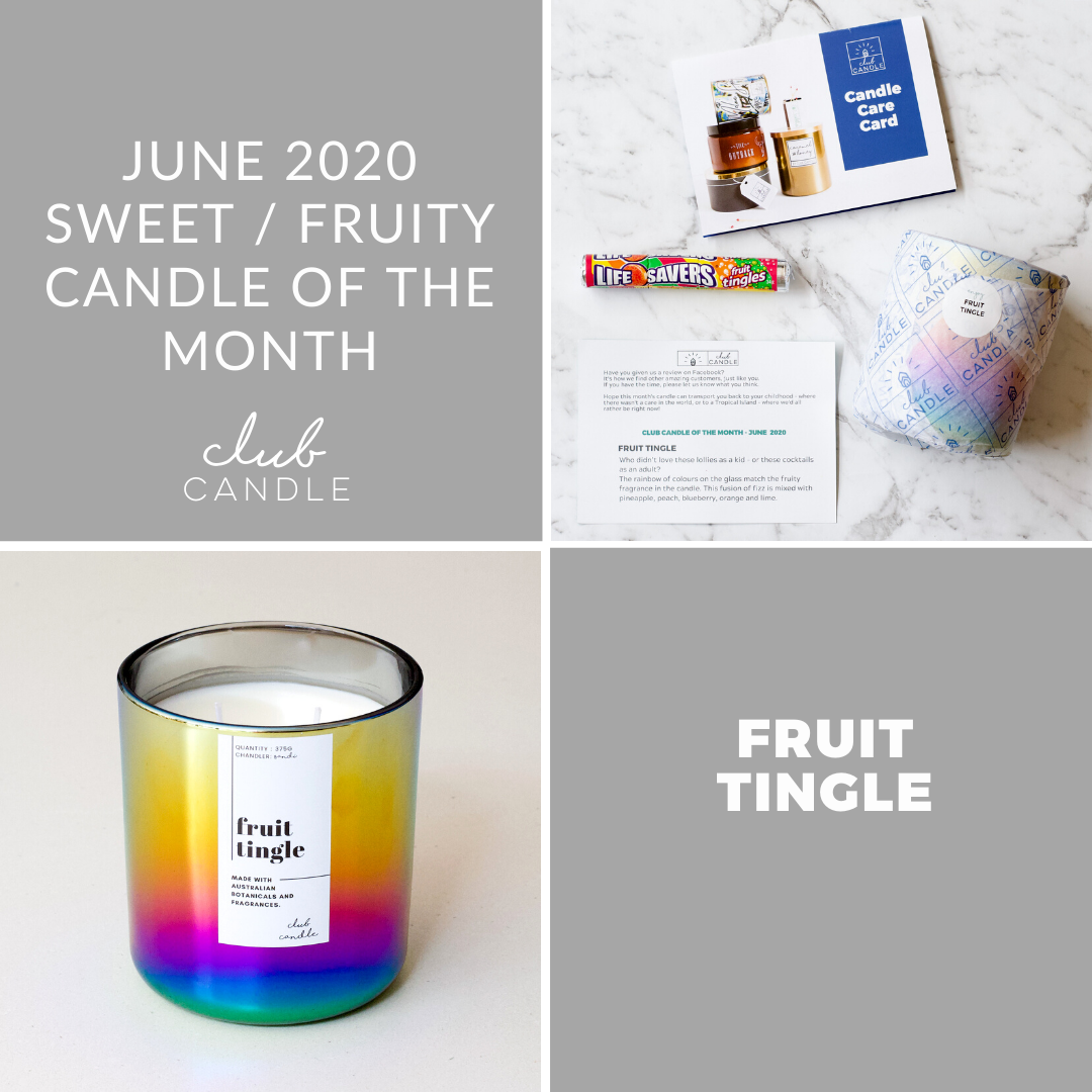 Candle of the Month – Fruit Tingle