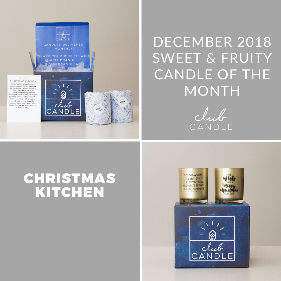 Candle of the Month – Christmas Kitchen 