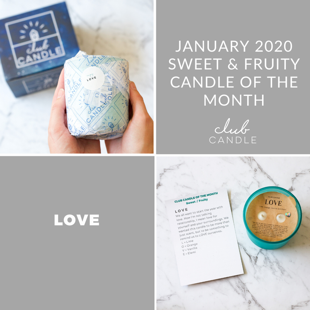 Candle of the Month – LOVE
