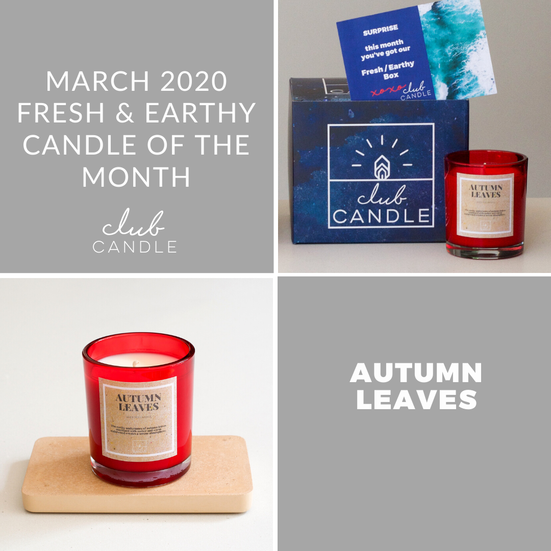 Candle of the Month – Autumn Leaves