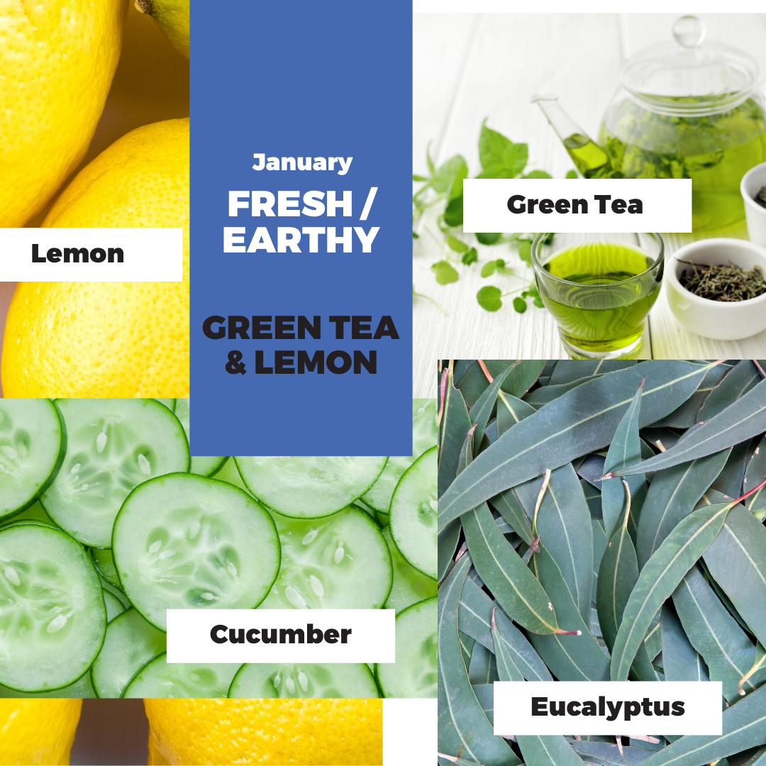 Candle of the Month – Green Tea and Lemon