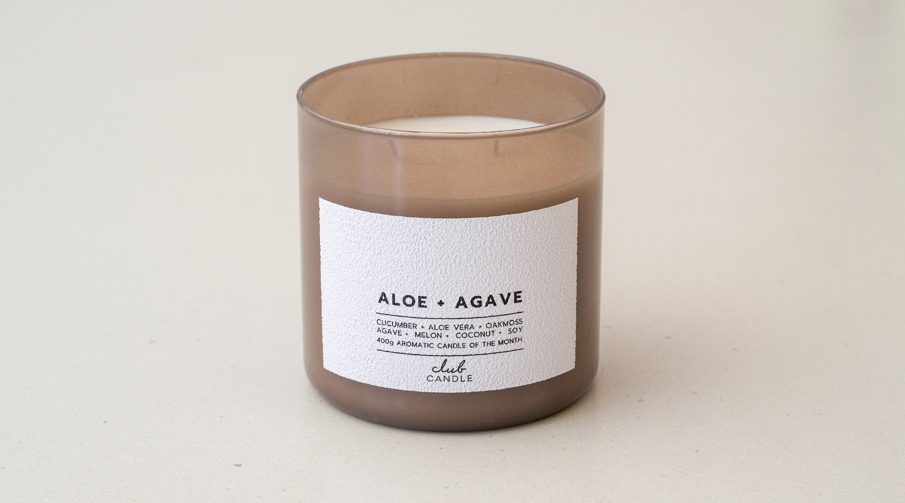 Bring the Natural Vibe with this Aloe Scented Candle