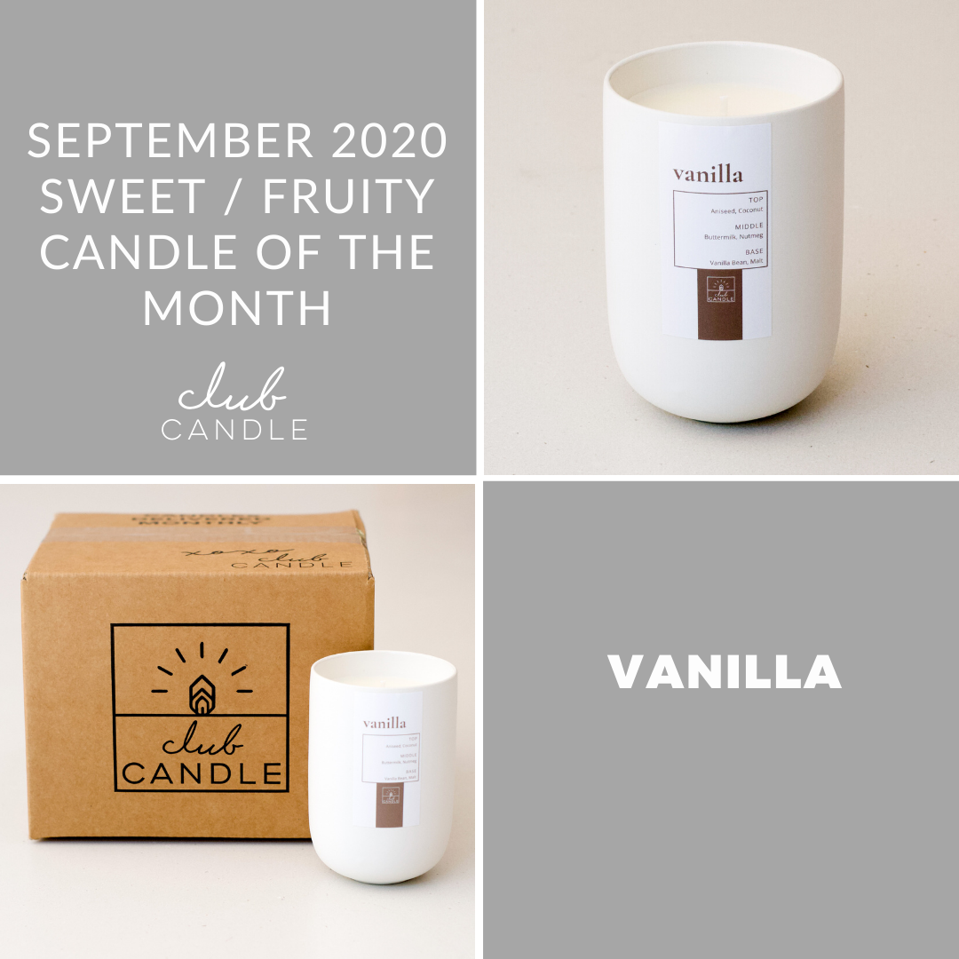 Candle of the Month – Vanilla 