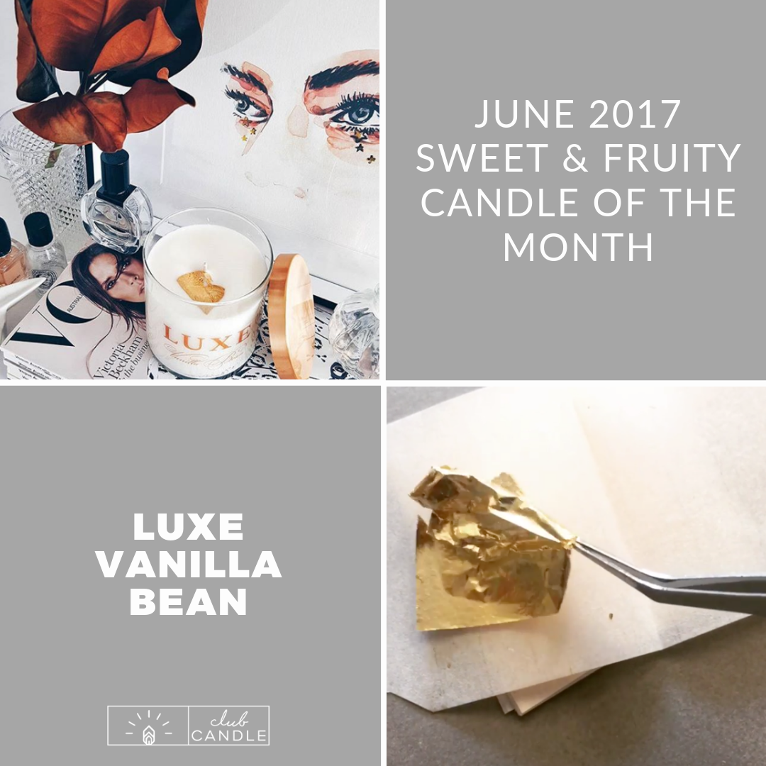 Candle of the Month – Luxe Vanilla Bean