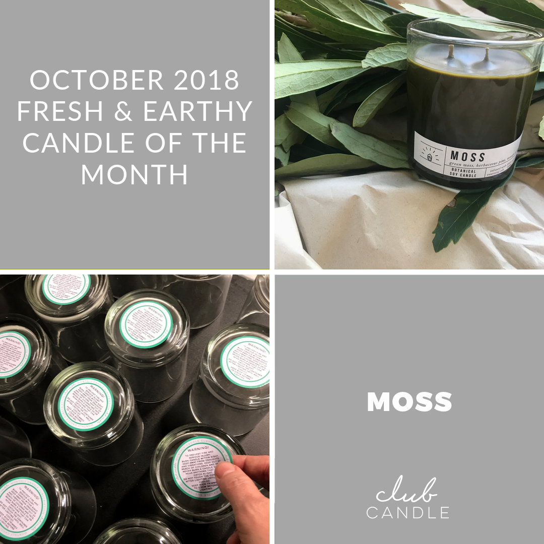 Candle of the Month – Moss