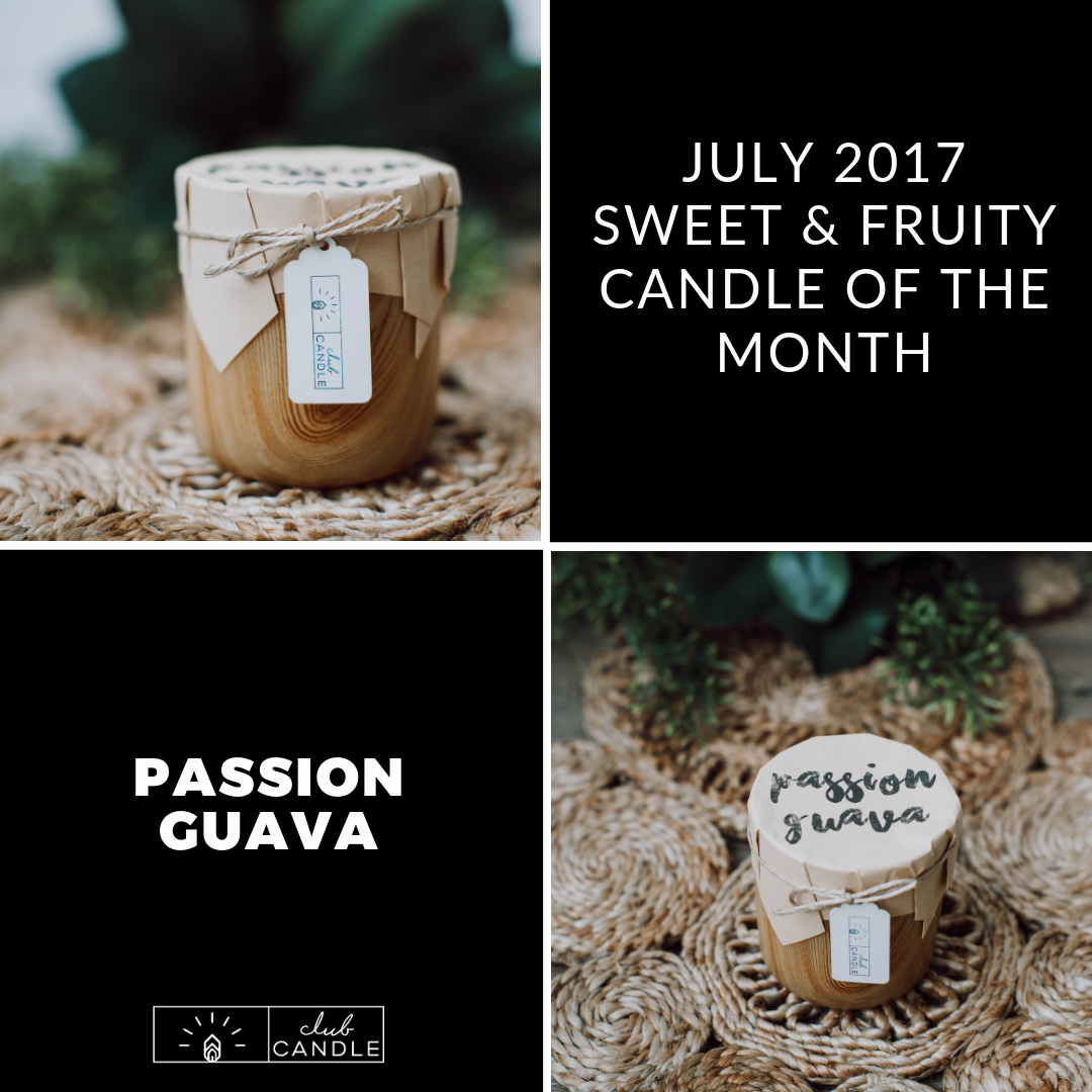 Candle of the Month - Passion Guava