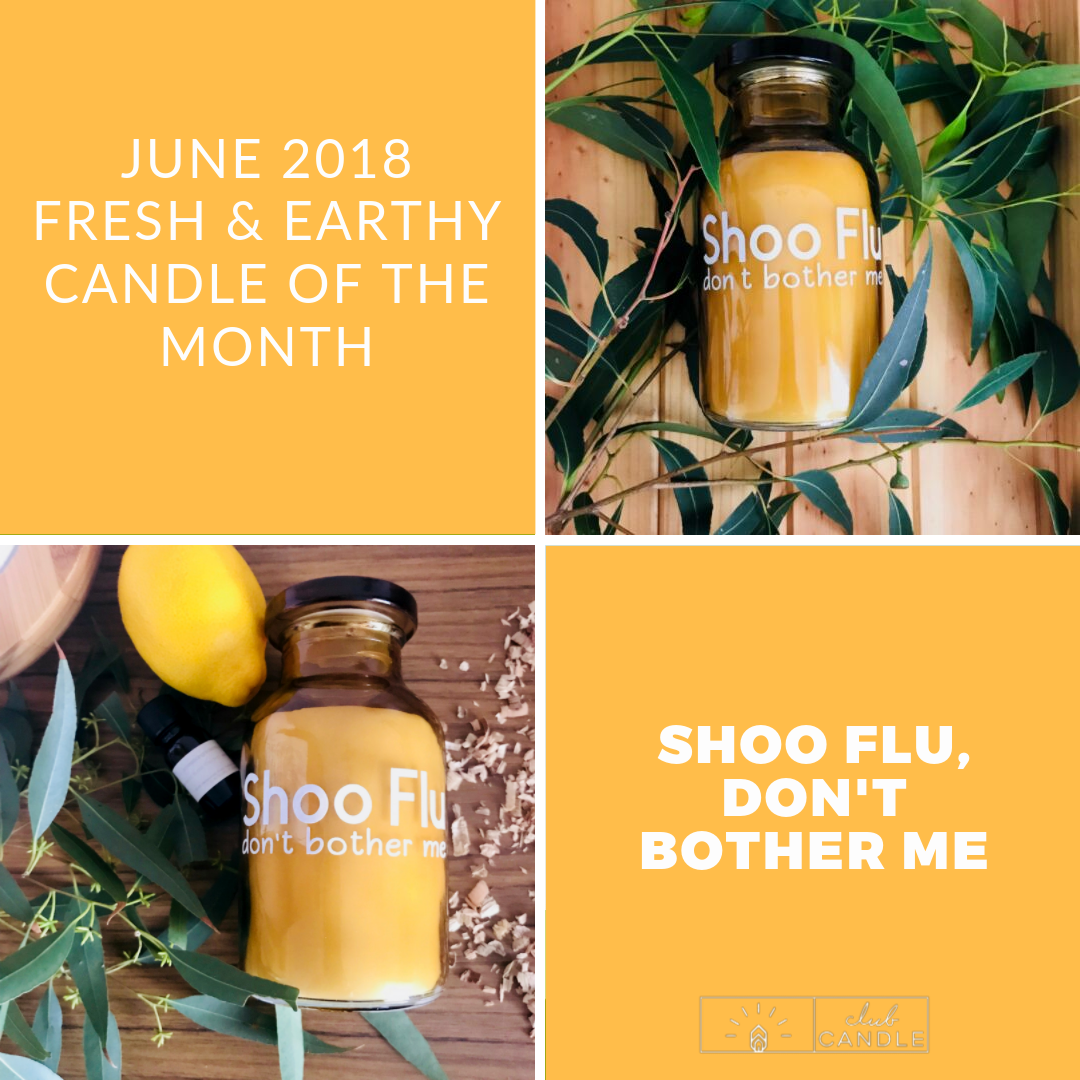 Candle of the Month – Shoo Flu, Don't Bother Me