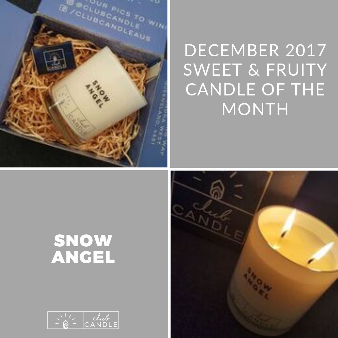 Candle of the Month – Snow Angel Club Candle