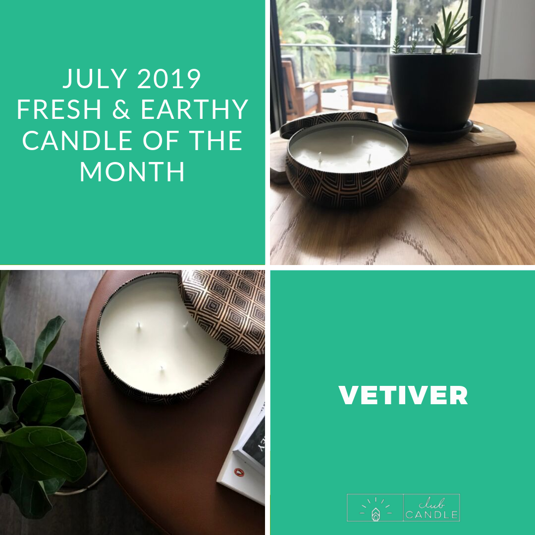 Candle of the Month – Vetiver Club Candle