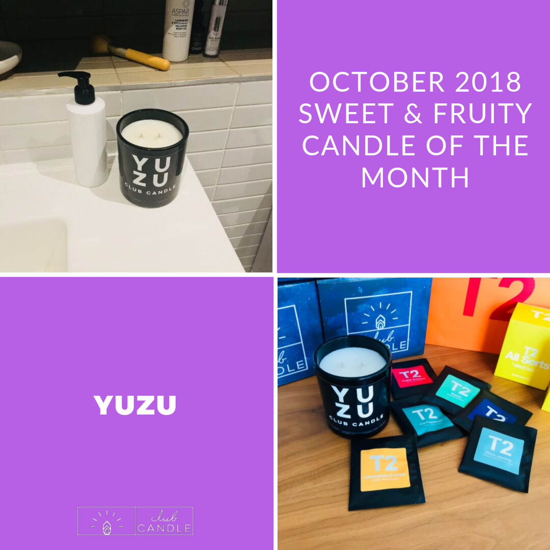 Candle of the Month – Yuzu Club Candle