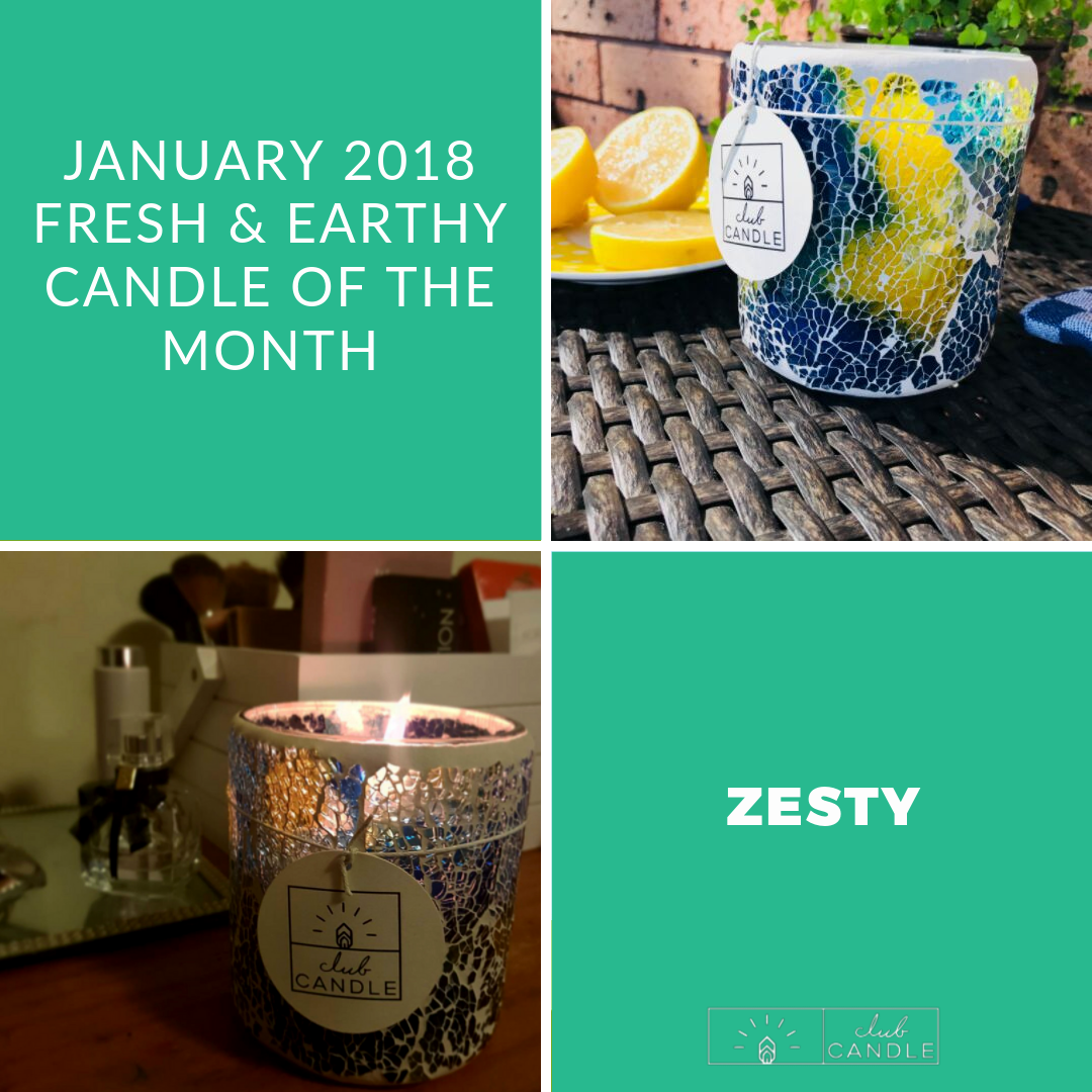 Candle of the Month – Zesty Club Candle